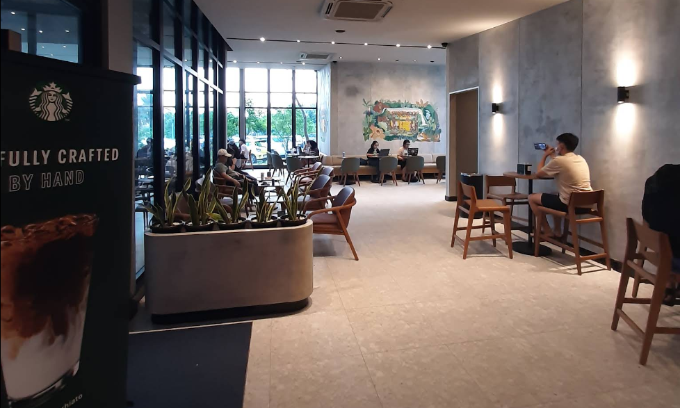 Starbucks Podomoro Park, 5 Cafe Dekat Telkom University Bojongsoang, WiFi Kencang!