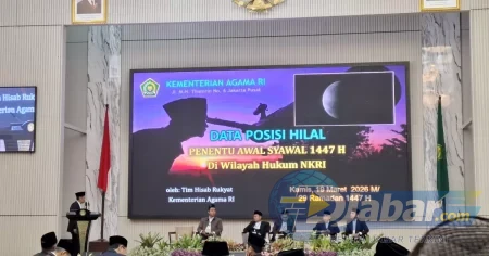 Hasil Sidang Isbat: Posisi Hilal Belum Penuhi Kriteria MABIMS, Lebaran 2026 Berpotensi Sabtu